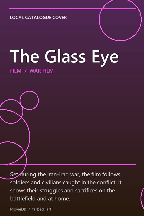 The Glass Eye poster