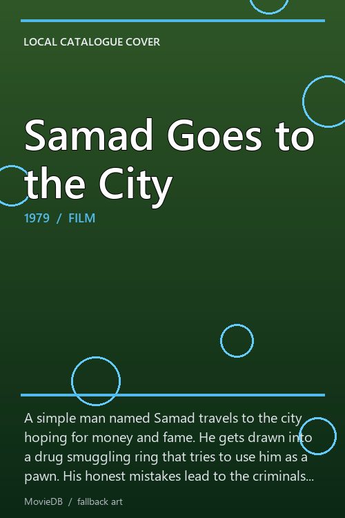 Samad Goes to the City poster