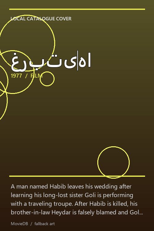 غربتیها poster
