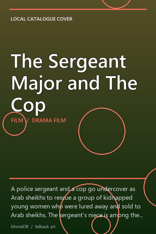 The Sergeant Major and The Cop poster