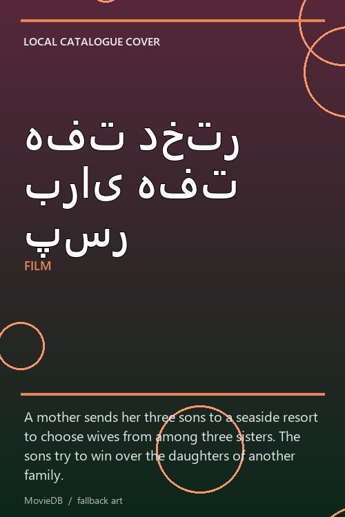هفت دختر برای هفت پسر poster