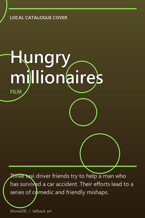 Hungry millionaires poster