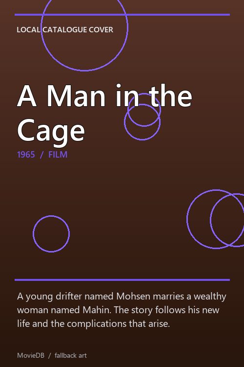 A Man in the Cage poster