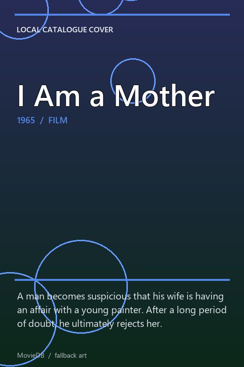 I Am a Mother poster