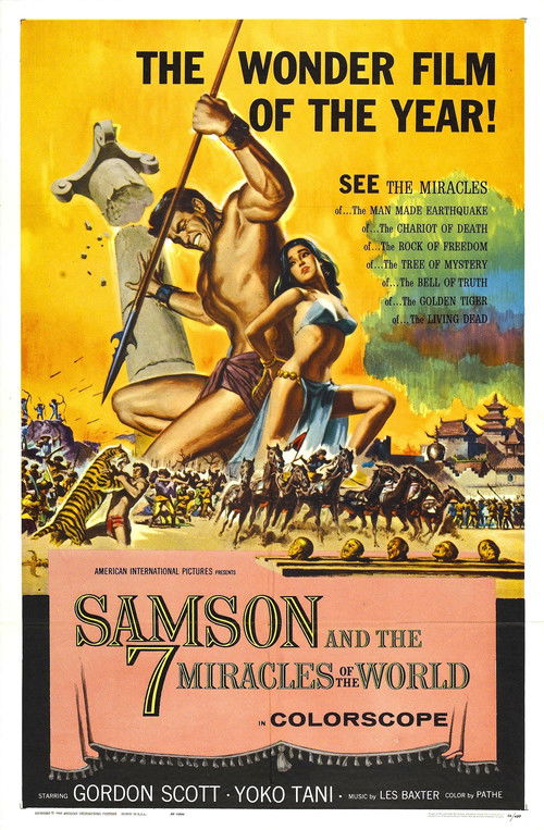 Maciste alla corte del Gran Khan poster