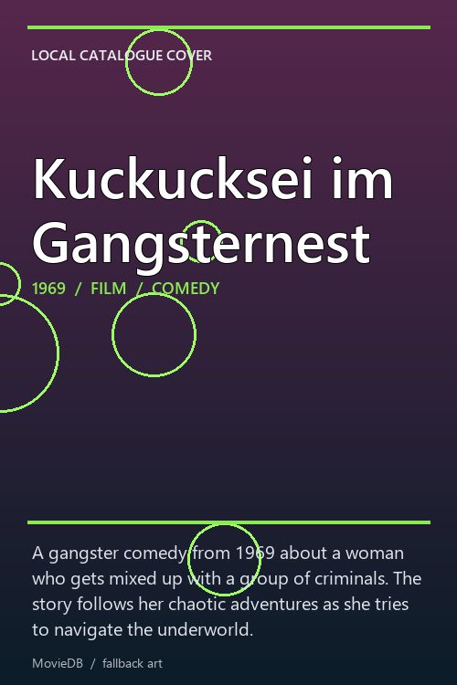 Kuckucksei im Gangsternest poster