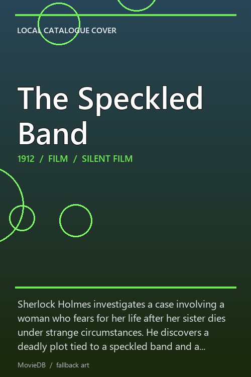 The Speckled Band poster