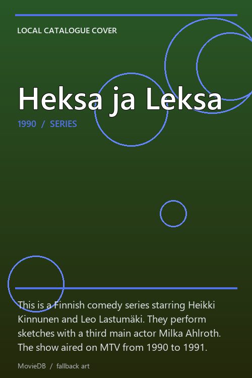Heksa ja Leksa poster