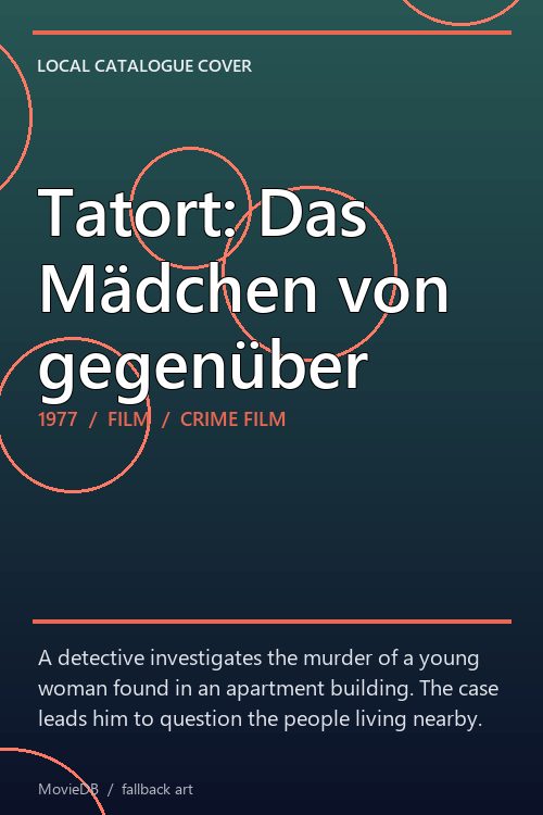 Tatort: Das Mädchen von gegenüber poster