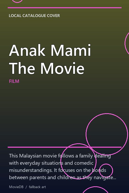 Anak Mami The Movie poster