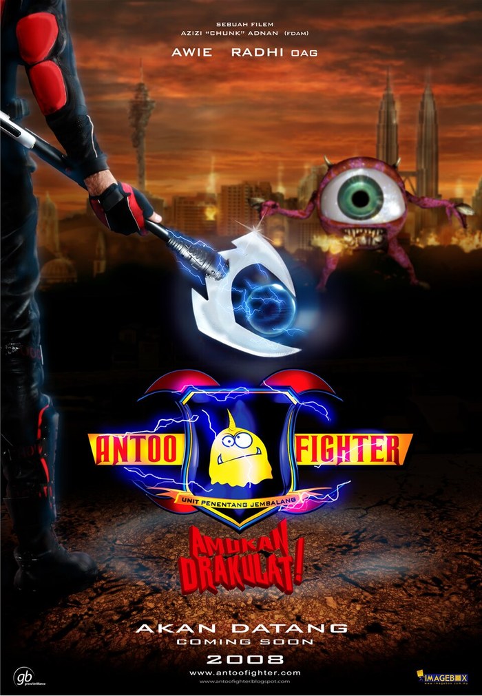 Antoo Fighter: Amukan Drakulat poster