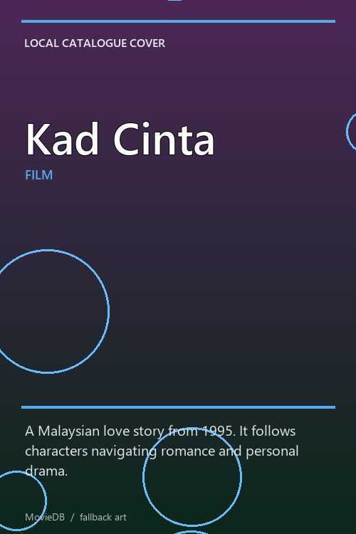 Kad Cinta poster