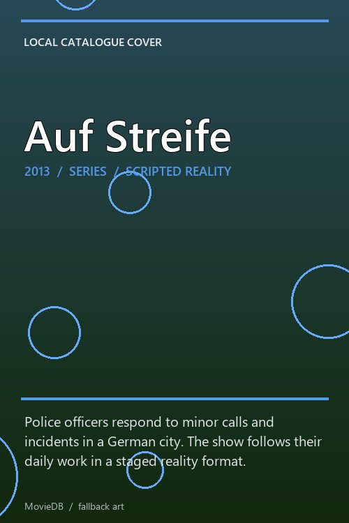 Auf Streife poster