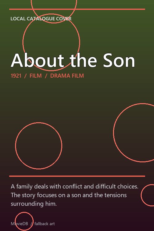 About the Son poster