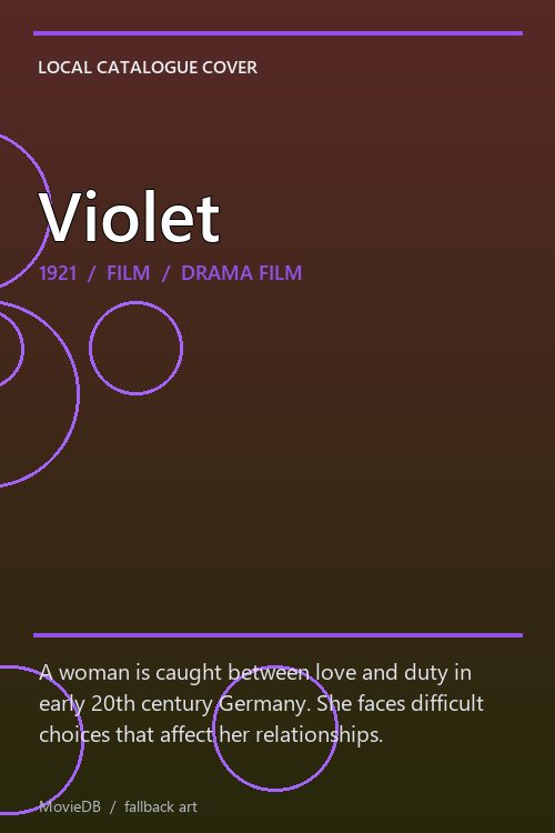 Violet poster