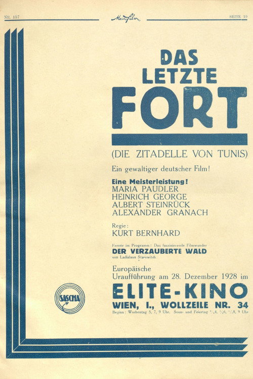 The Last Fort poster