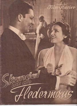 Scandal at the Fledermaus poster