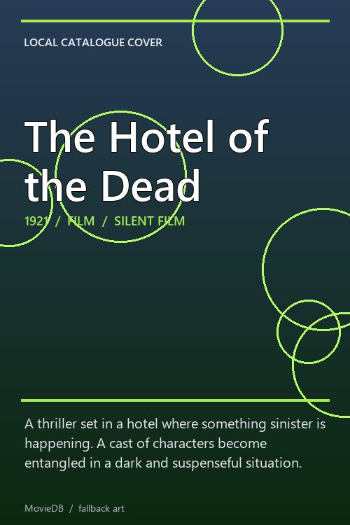 The Hotel of the Dead poster