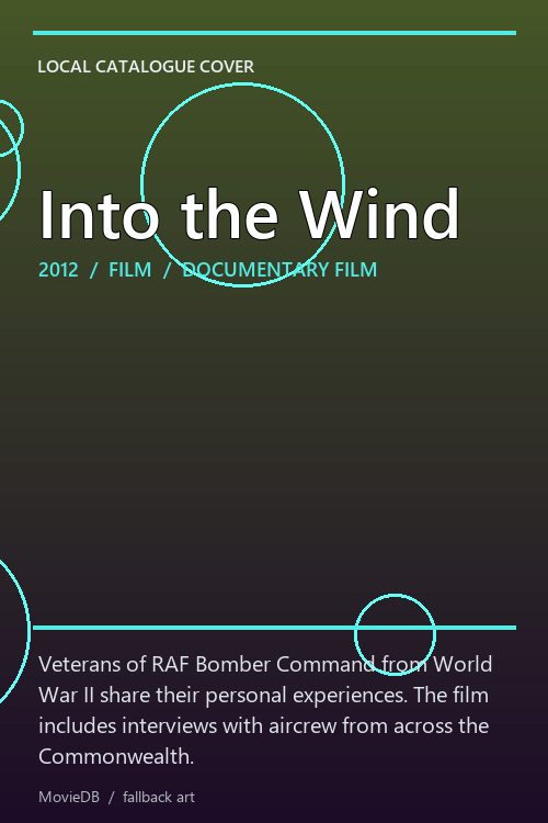 Into the Wind poster