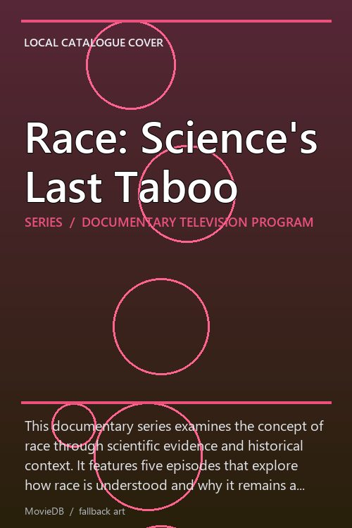 Race: Science's Last Taboo poster