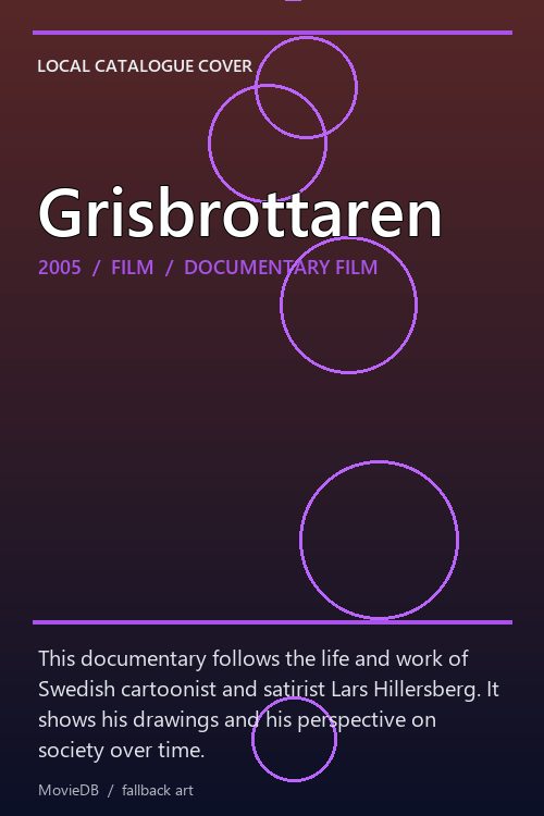 Grisbrottaren poster