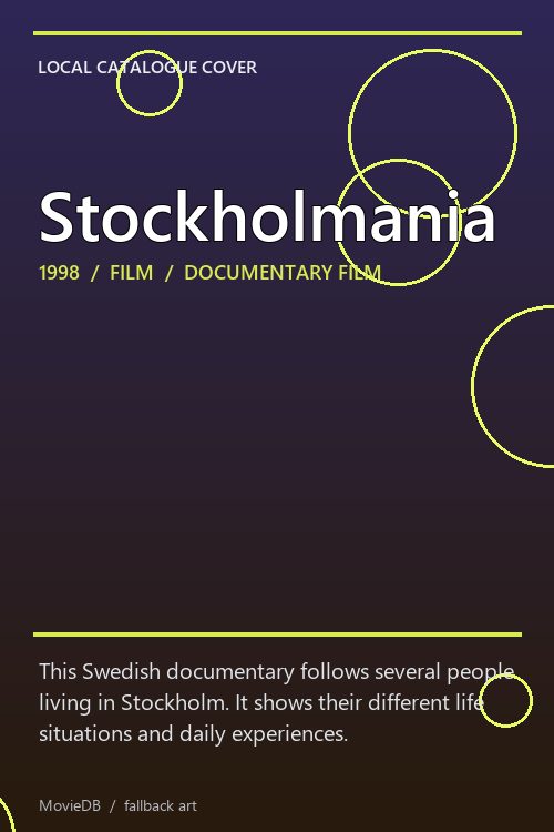 Stockholmania poster