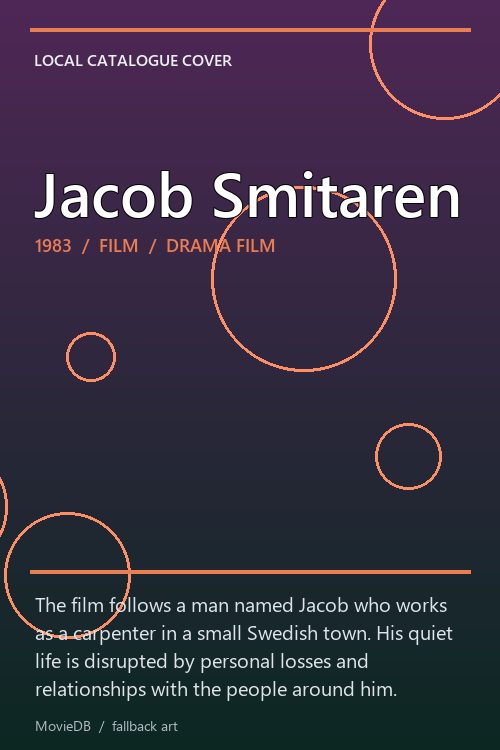 Jacob Smitaren poster