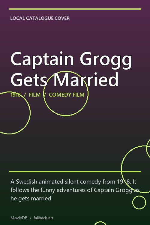 Captain Grogg Gets Married poster