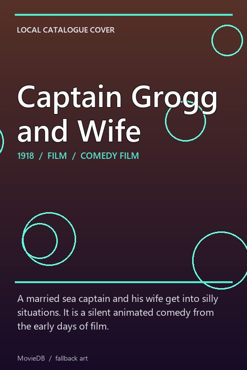 Captain Grogg and Wife poster