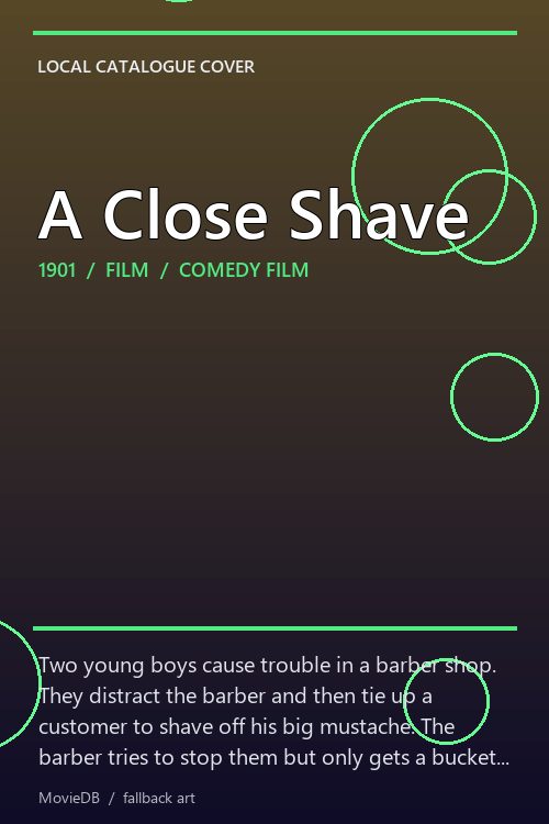 A Close Shave poster