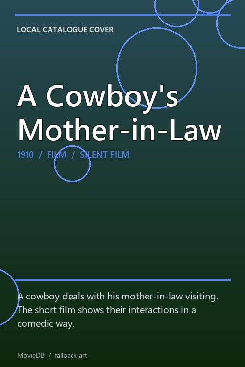 A Cowboy's Mother-in-Law poster