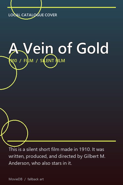 A Vein of Gold poster