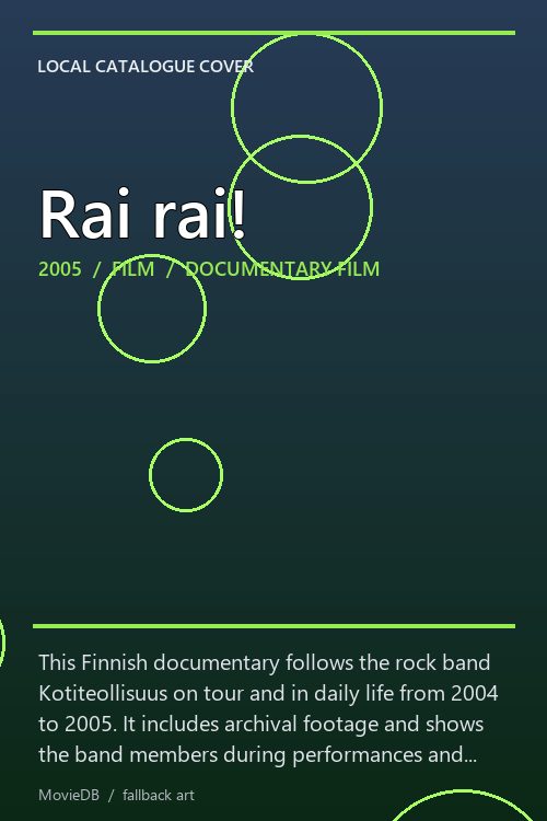 Rai rai! poster