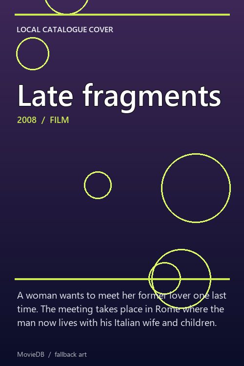 Late fragments poster