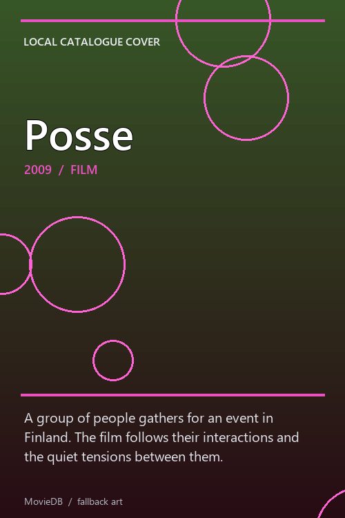 Posse poster
