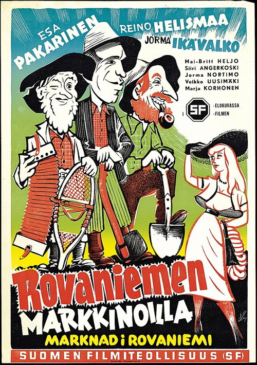 At the Rovaniemi Fair poster