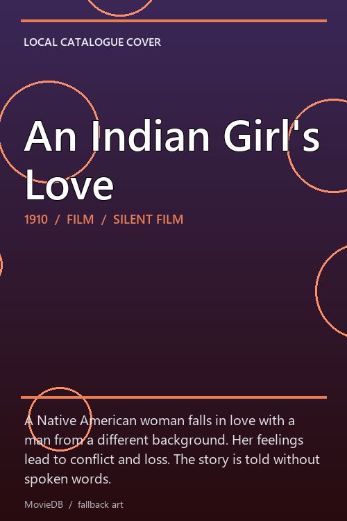 An Indian Girl's Love poster