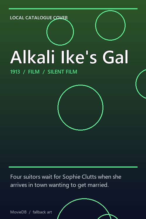 Alkali Ike's Gal poster