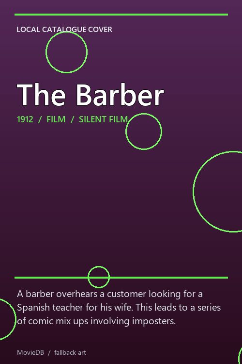 The Barber poster