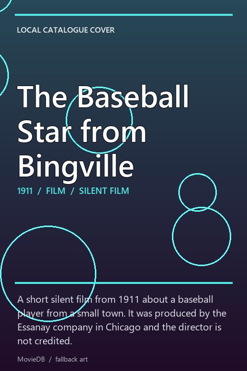 The Baseball Star from Bingville poster