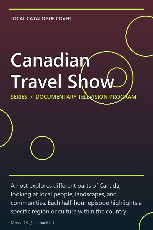 Canadian Travel Show poster