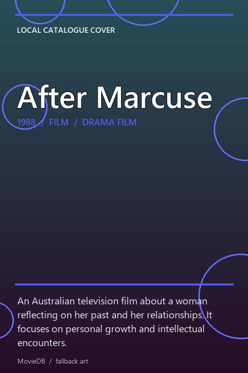 After Marcuse poster