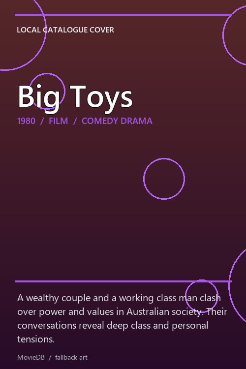 Big Toys poster