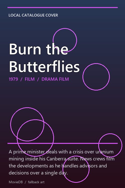 Burn the Butterflies poster
