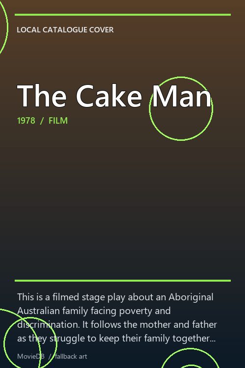 The Cake Man poster