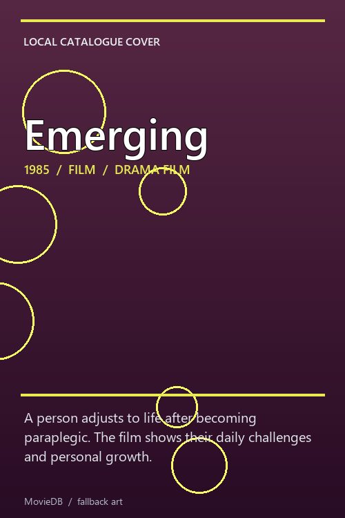 Emerging poster