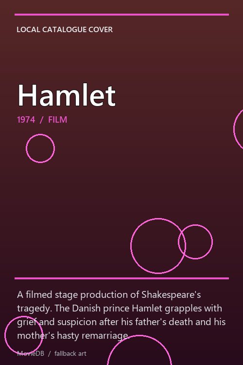 Hamlet poster