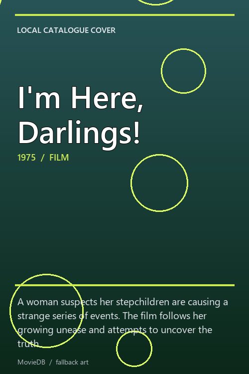 I'm Here, Darlings! poster