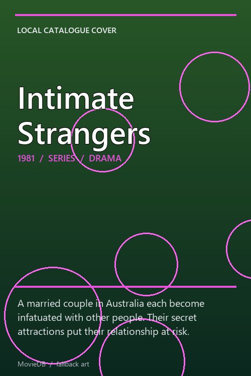 Intimate Strangers poster