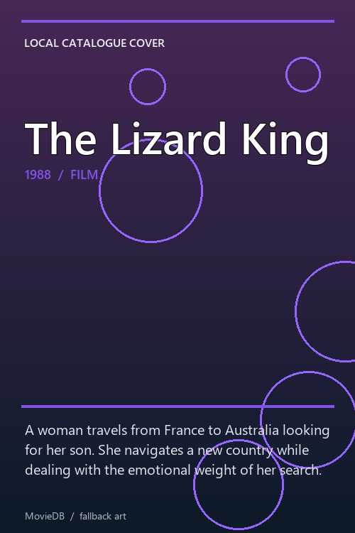 The Lizard King poster